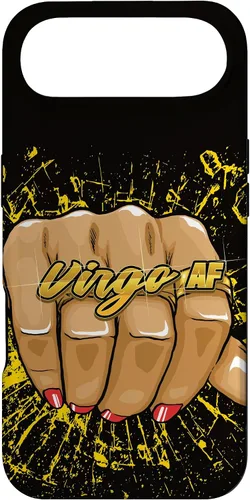 Vista 26 de iPhone 13 Pro Max Virgo AF - Anillo de astrología de cumpleaños para mujer, signo del zodiaco, funda Virgo