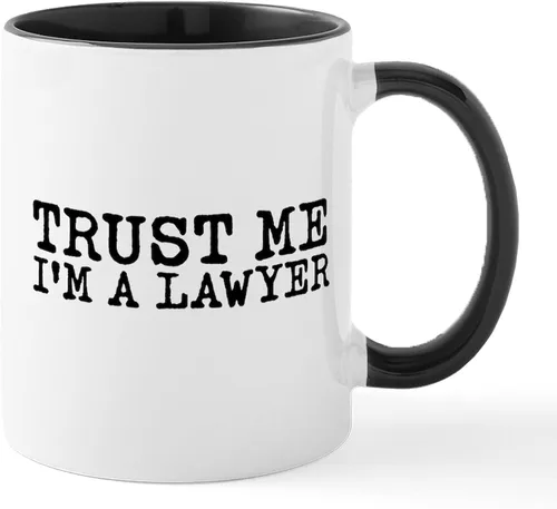 Vista 50 de CafePress Trust Me I'm A Lawyer - Taza de café