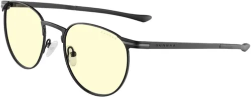 Vista 4 de GUNNAR - Gafas prémium para juegos y computadora - Bloquean el 65% de la luz azul - Mateo, Ónix y tinte ámbar