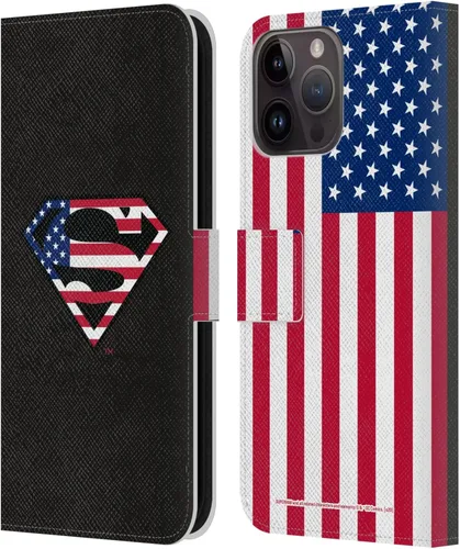 Vista 32 de Head Case Designs Funda de piel con licencia oficial de Superman DC Comics con logotipos negros y rojos compatible con Apple iPhone 11