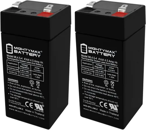 Vista 12 de Mighty Max Battery 4 Volt 4.5 Ah Batería de plomo sellada Marca Producto