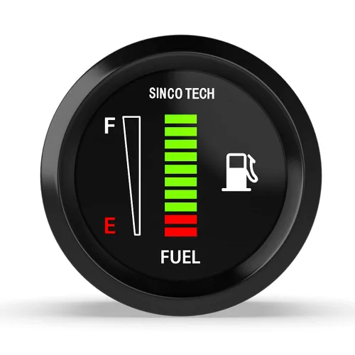 Vista 5 de Medidor de Nivel de Combustible con Envío de Tanque de Combustible para Profundidad de 4-23 Pulgadas Auto Coche Motocicleta 12V Universal 2" 52mm