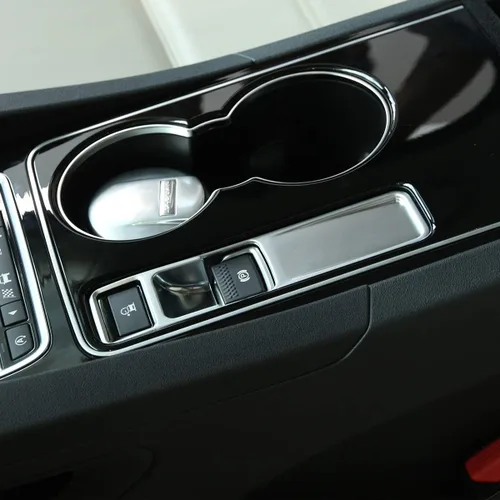 Vista 3 de YIWANG - Pegatinas para freno de mano electrónico interior de coche, para Jaguar XE F-Pace XF F pace 2016-2018