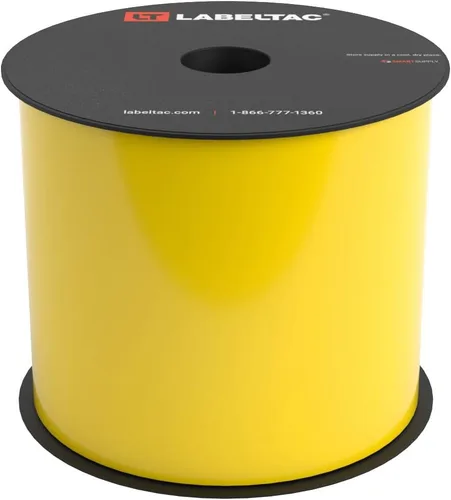 Vista 37 de Suministro de etiquetas LT4/LT4P/LTPX 0.5" x 150' Negro Print Long-Lasting Labels on Durable Water & Chemical Resistant Vinyl - Ideal for a Wide