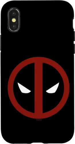 Vista 5 de iPhone 12 mini Marvel Deadpool Mínimo Logo Case
