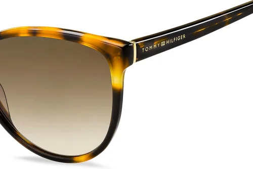 Vista 3 de Tommy Hilfiger Gafas de sol rectangulares contemporáneas para mujer