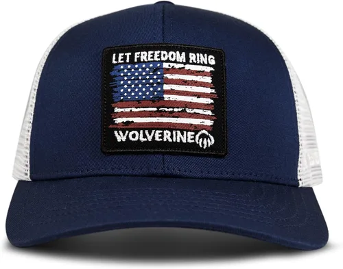 Vista 27 de Wolverine Gorra Trucker Parte trasera de malla Snapback Ajustable Resistente Duradero Workwear 1883 - Oliva negra