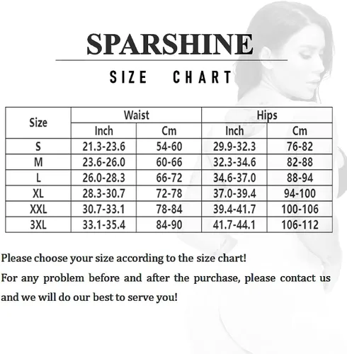 Vista 6 de SPARSHINE Fajas Colombianas con control de abdomen para mujer, faja moldeadora de cuerpo con busto abierto para mujer, entrenamiento de cintura