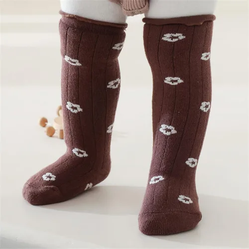Vista 73 de DRESHOW BQUBO - Calcetines de punto para bebé, calcetines de algodón para niñas pequeñas