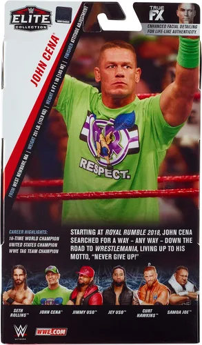 Vista 5 de WWE John Cena Elite Collection - Figura de acción