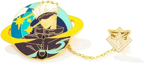 Vista 4 de Anime Jujutsu Kaisen Enamel Pins - Jujutsu Kaisen Character Figure Cosplay Lapel Pin Metal Brooches Badges Gifts for Fans