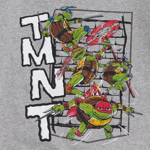 Vista 4 de Teenage Mutant Ninja Turtles Conjunto de sudadera y pantalones de forro polar para bebés y niños grandes (12 meses - 14-16)