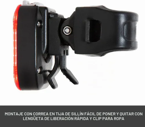 Vista 7 de NiteRider Lumina Micro 650 + Vmax+ 150 Combo de luces para bicicleta LED recargable por USB, conjunto de luces LED para bicicleta delantera