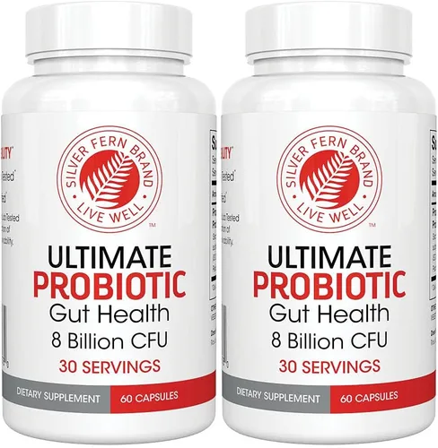 Vista 11 de Silver Fern Brand Ultimate Probiotic – Probióticos para mujeres y hombres – Suplemento de salud intestinal formador de esporas de 8 mil millones