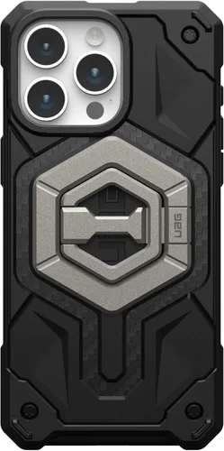 Vista 5 de UAG Soporte magnético para anillo de teléfono, compatible con MagSafe Agarre de anillo de dedo de metal, rotación 360, soporte ajustable, sujeción