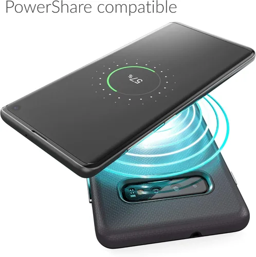 Vista 6 de Crave Dual Guard Para Samsung Galaxy S10 Caso, Protección A Prueba De Golpes Funda De Doble Capa Para Samsung Galaxy S10 - Negro