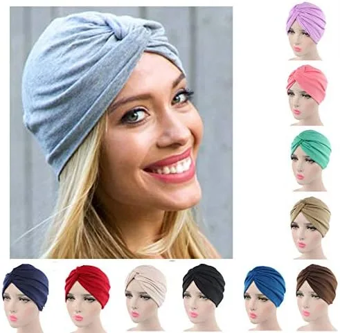 Vista 2 de beauty YFJH Quimioterapia Sleep Turbante Bufanda Gorro Gorro Gorro para Paciente con Cáncer Pérdida de Cabello