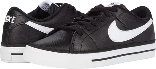 Vista 12 de Zapatos Nike Court Legacy Cu4150-002 - Zapatillas de piel para hombre color negro blanco marrón claro talla 115
