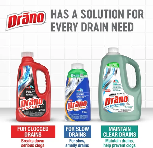 Vista 12 de Removedor de obstrucciones 00117-2PK Max(paquete de 2), 32 onzas, Drano , thomaswi, 1, 1