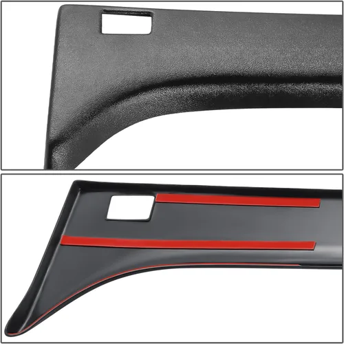 Vista 3 de DNA MOTORING Par de tapas de riel de cama escalonada compatibles con 99-05 Silverado Sierra 1500 Stepside Bed,ZTL-Y-0313