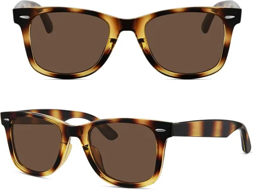 Vista 89 de MEETSUN Polarized Sunglasses for Women Men Classic Retro Square Frame Driving Sun Glasses UV Protection
