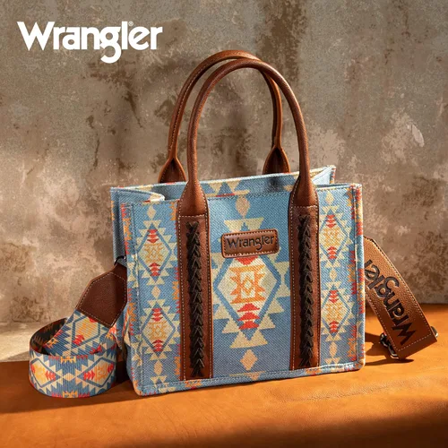 Vista 2 de Wrangler Tote Bag Set Aztec Purse for Women Western Hobo Handbag Set