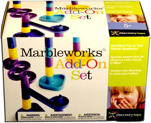Vista 2 de Discovery Toys MARBLEWORKS - Juego de complementos Piezas adicionales compatibles con nuestros juegos de arranque, de lujo, ultra lujo