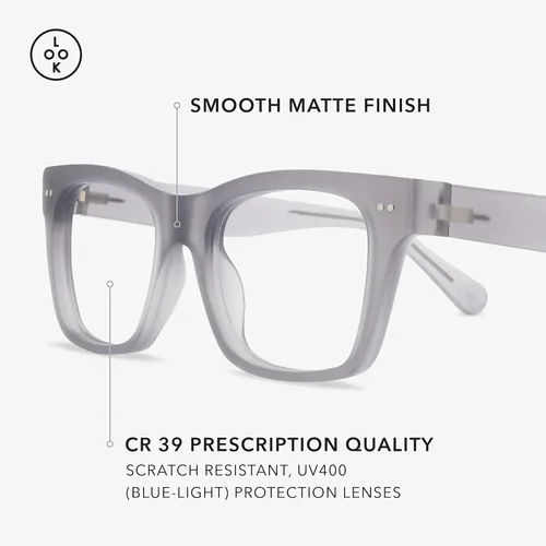 Vista 3 de LOOK OPTIC Cosmo Reader - Lectores elegantes unisex de calidad de prescripción cómodos resistentes a los arañazos