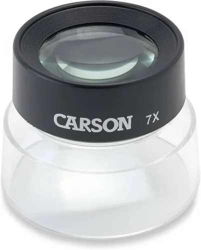 Vista 4 de Carson LumiLoupe 4.5x Power - Lupa de soporte preenfocado (LL-55)