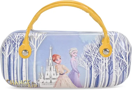 Vista 6 de Disney Frozen 2 gafas de sol para niñas con funda de transporte protección de gafas de sol para niños