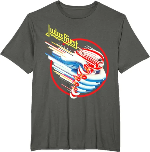 Vista 5 de Judas Priest Camiseta Turbo Album Negro