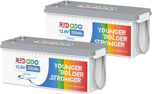 Vista 18 de Redodo Batería LiFePO4 de 12.8 V 50 Ah (paquete de 2), repuesto ideal para batería AGM SLA de 12 V 100 Ah, BMS integrado, 4000-8000 ciclos y 10 años