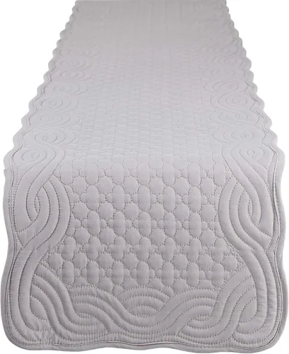 Vista 11 de DII Quilted Farmhouse Collection - Camino de mesa, 13x72, arándano