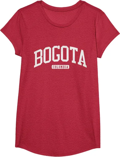 Vista 70 de Camiseta estilo universitario de Bogotá Colombia, Negro