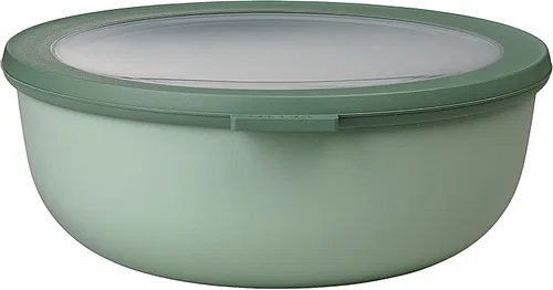 Vista 7 de Mepal Cirqula - Tazones altos para almacenar y servir múltiples alimentos de 68 onzas / 0.1 fl oz, con tapas transparentes, perfectos