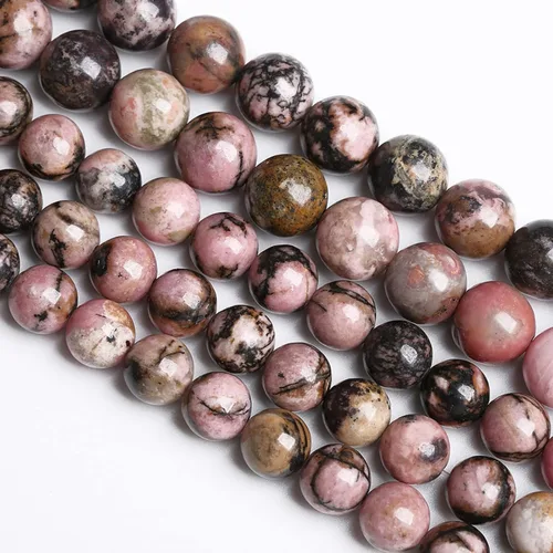 Vista 63 de 4MM 88 piezas de cuentas sueltas de piedra natural verde turquesa africana para hacer pulseras y collares de bricolaje