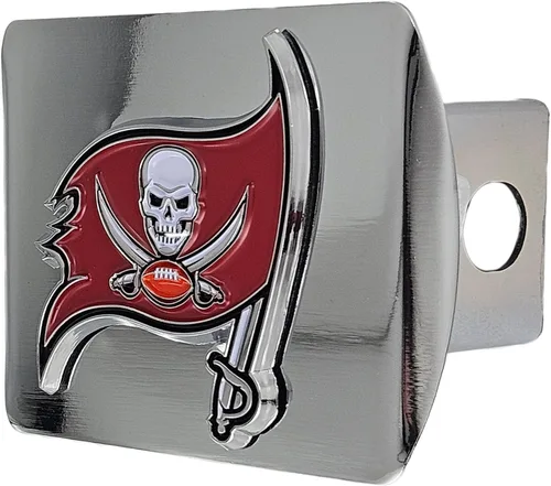 Vista 16 de FANMATS NFL Unisex-Adult Chrome & Color Logo Negro