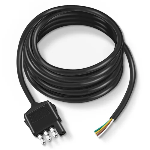 Vista 22 de Nilight Cable de extensión de alambre de remolque de 4 vías de 25 pies 14 Cable de extensión de remolque de 4 pines de 25 pies