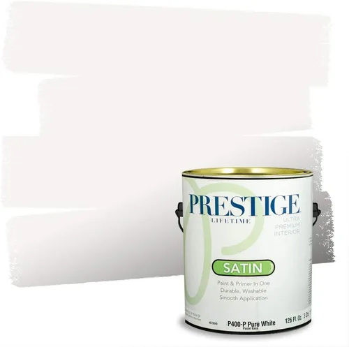Vista 89 de Prestige Paints - Pintura exterior e imprimación en uno, 1 galón, plano, E500-P-A011GP