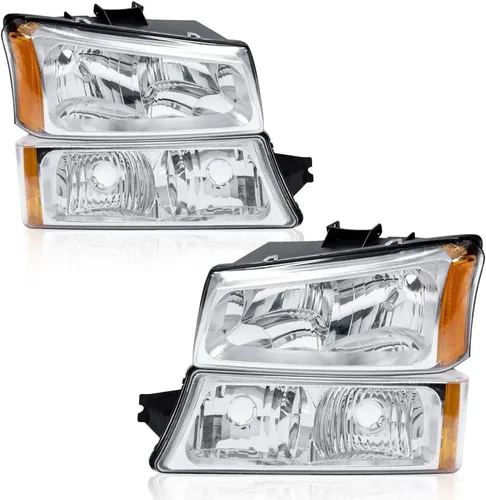 Vista 12 de PIT66 Faros LED, Compatible con 2003-2006 Chevy Silverado 1500 2500 3500 HD 2003 2004 2005 2006, Compatible con 2003-2006 Chevy Avalanche 1500 2500