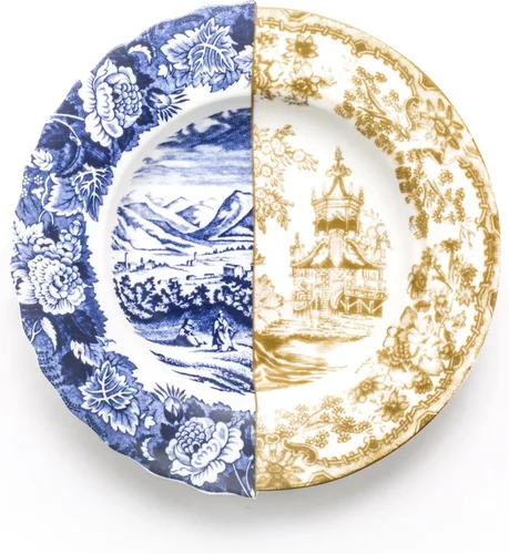 Vista 2 de Plato de sopa híbrido Sofronia de SELETTI