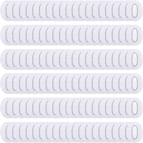 Vista 6 de Outus - 100 unidades de protectores de oído desechables transparentes de plástico, impermeables para ducha, tinte de pelo, baño