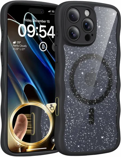 Vista 42 de TAURI Funda para iPhone 16 para mujeres y niñas, con control de cámara, [compatible con Masafe], funda Wave para iPhone 16 de 6.1 pulgadas
