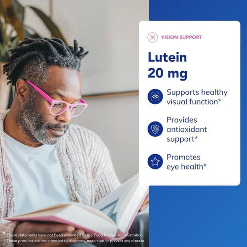 Vista 3 de Pure Encapsulations Luteína 20 mg Soporte antioxidante hipoalergénico para una función visual saludable* 60 cápsulas de cápsula blanda