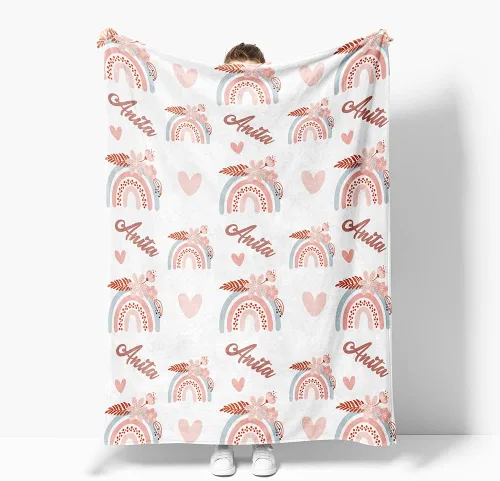 Vista 13 de OLIVE OLIVIA Mantas personalizadas para niños con nombres, mantas personalizadas con nombre para adultos, manta personalizada, regalo