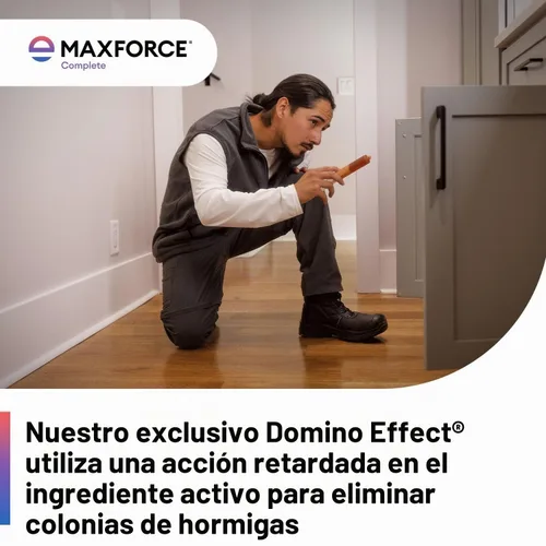 Vista 8 de Maxforce - Cebo granular completo para insectos de 4 libras, para uso en interiores y exteriores, matanza retardada para control de colonias, eficaz