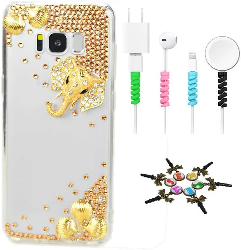 Vista 11 de Bling Case SSSGCDwCPSeries-40 - Funda de cristal brillante con diseño 3D hecho a mano (100 unidades)