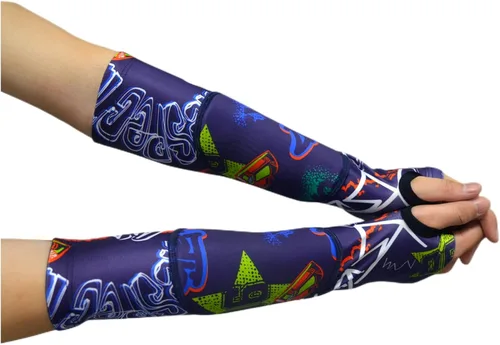 Vista 7 de Topeter Mangas de brazo de voleibol para niños, almohadillas para brazos para niñas y niños, 1 par