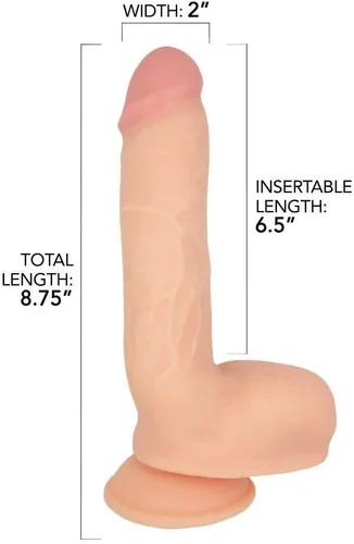 Vista 5 de XL & Consolador de placer grueso
