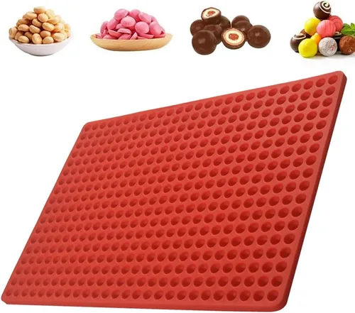 Vista 4 de Newk 468 Cavity Pet Treats Mold - Molde redondo para gotas de chocolate y golosinas para perros